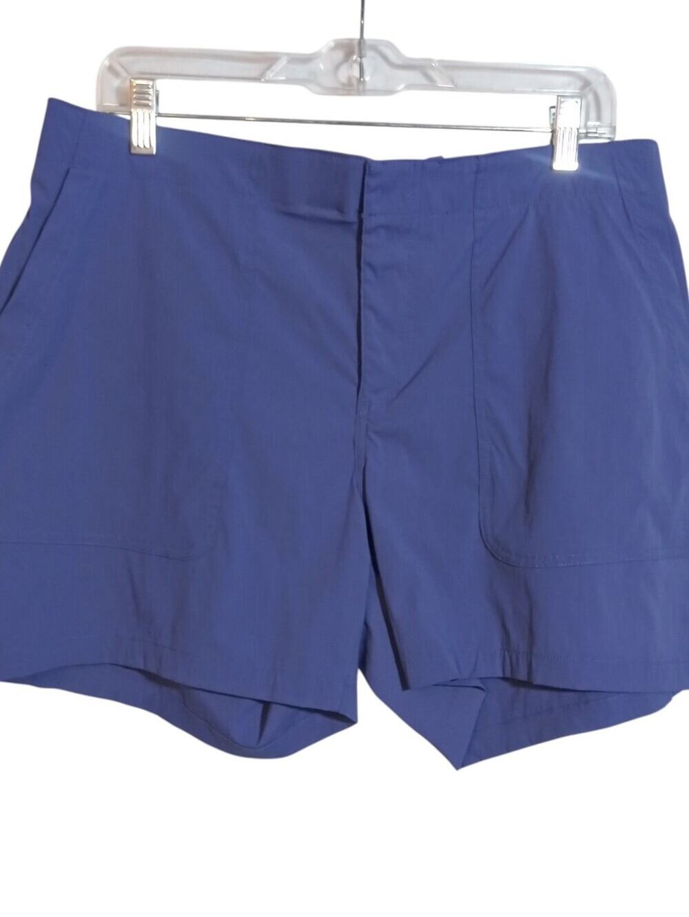 Eddie Bauer Casual Blue Women's Hiker Shorts Lightweight Size 14
